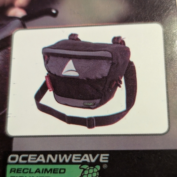 Axiom  Cycling Gear Seymour Oceanweave P4 Bicycle Handlebar Bag NWT - Picture 5 of 10